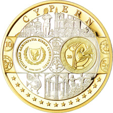 Cyprus, Medal, Euro, Europa, MS(65-70), Silver