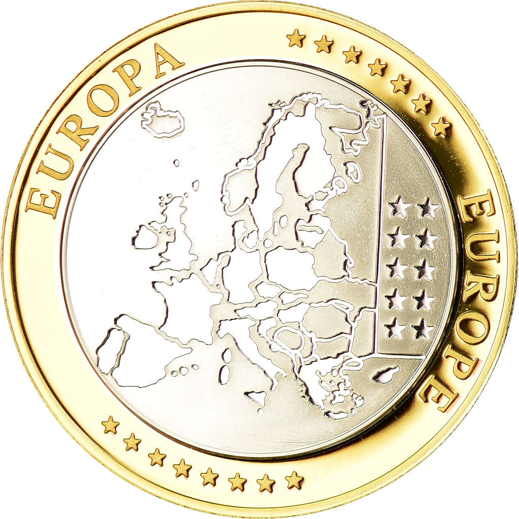 Cyprus, Medal, Euro, Europa, MS(65-70), Silver