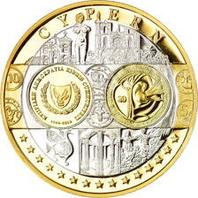 Chypre, Médaille, Euro, Europa, FDC, Argent