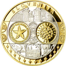 Slovénie, Médaille, Euro, Europa, FDC, Argent