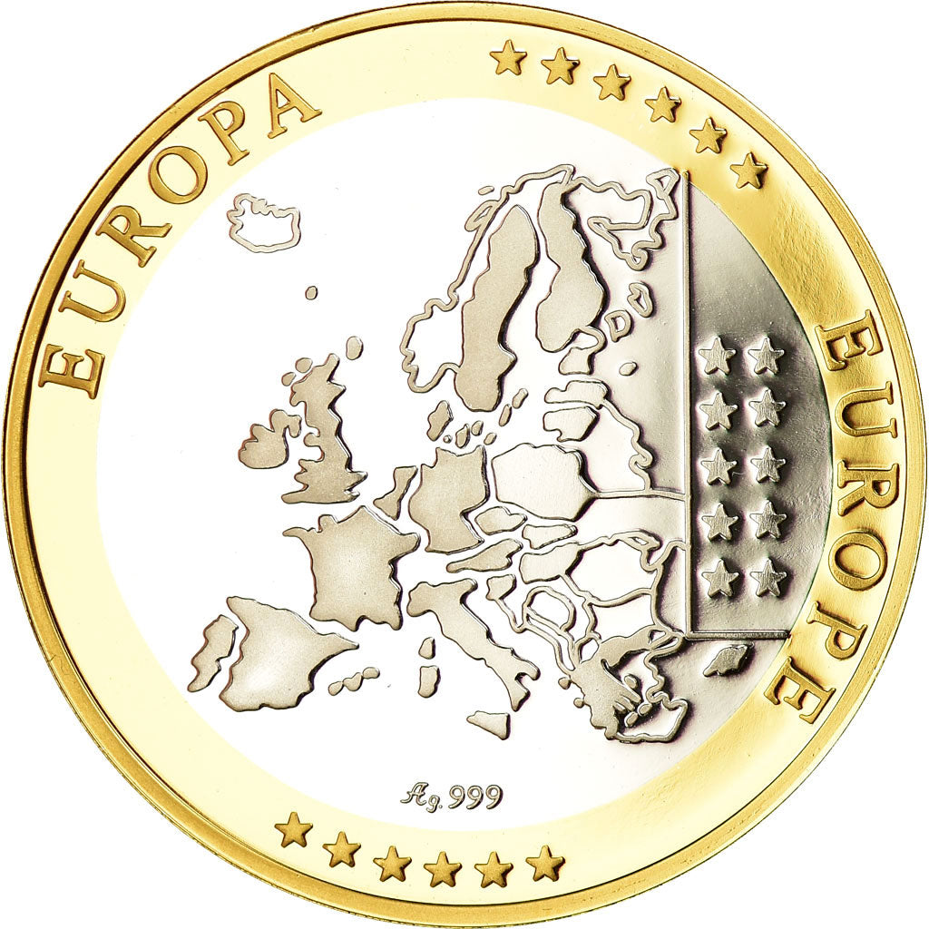 Slovénie, Médaille, Euro, Europa, FDC, Argent