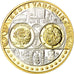Estonia, Medal, Euro, Europa, MS(65-70), Silver