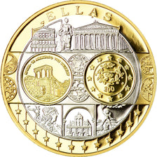 Grèce, Médaille, Euro, Europa, FDC, Argent