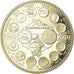 Francia, medaglia, L'Europe des XXVII, 50 ans du nouveau Franc, 2010, FDC