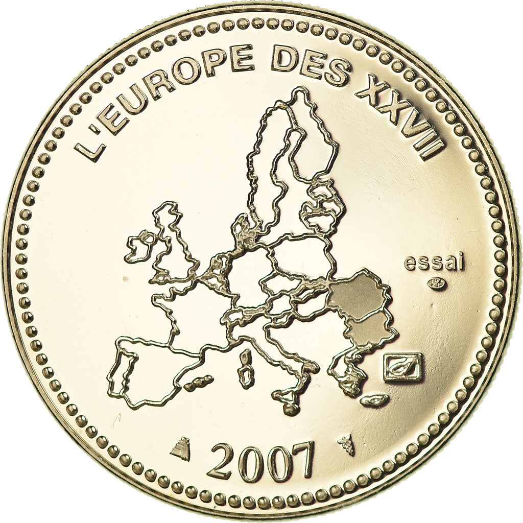 Francia, medaglia, L'Europe des XXVII, La Slovénie entre dans l'Euro, 2007