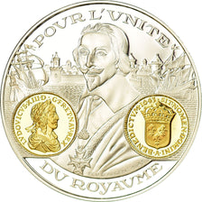 France, Médaille, Histoire Monétaire, Ecu d'Argent, Louis XIII, FDC, Argent