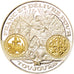 France, Medal, Histoire Monétaire, Franc à Cheval, MS(65-70), Silver