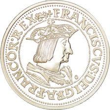 France, Medal, Reproduction Teston de François Ier, MS(65-70), Silver