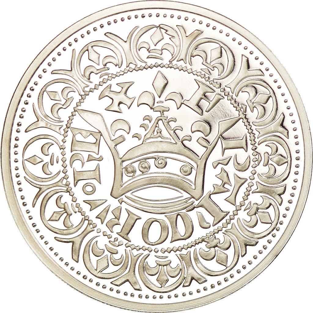 Frankrijk, Medaille, Reproduction du Gros Blanc à la Couronne, Jean II Le Bon