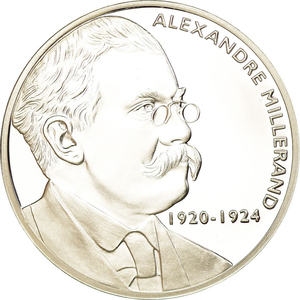 France, Médaille, Les Présidents de la République, Alexandre Millerand, FDC