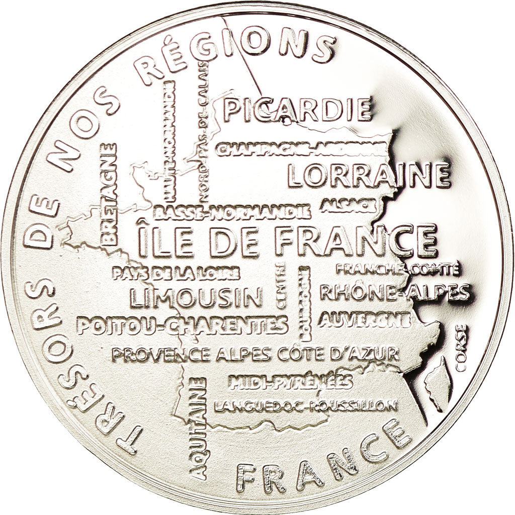 France, Medal, Régions de France, Guyane, MS(65-70), Silver