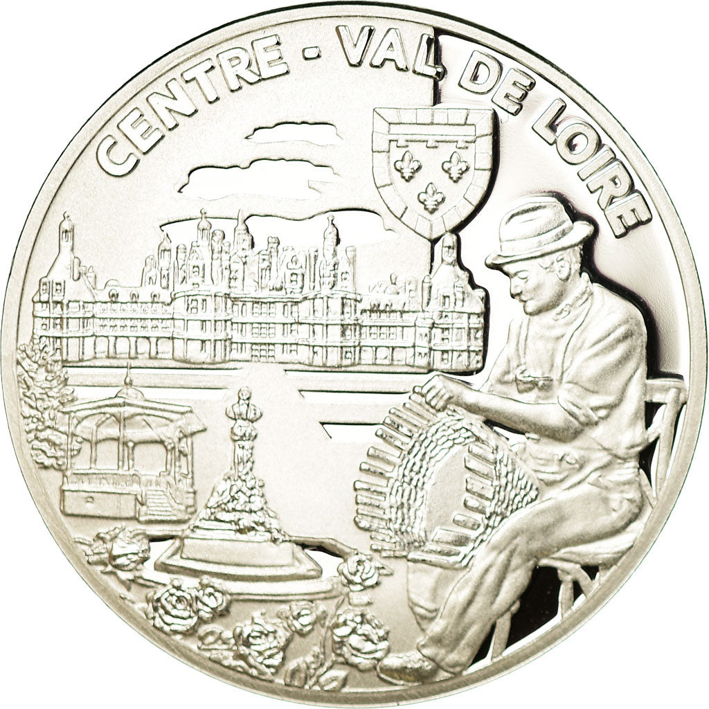 Frankreich, Medaille, Régions de France, Centre-Val de Loire, STGL, Silber