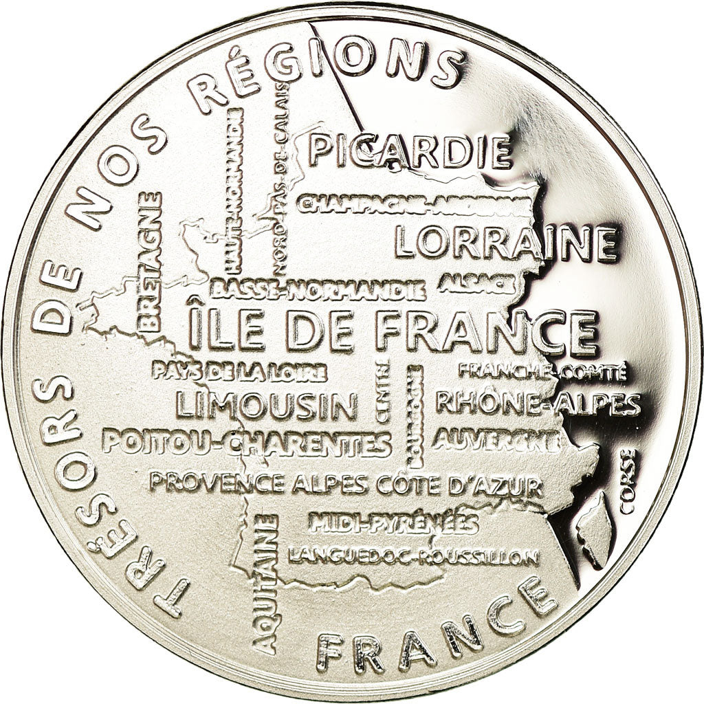 Frankreich, Medaille, Régions de France, Centre-Val de Loire, STGL, Silber