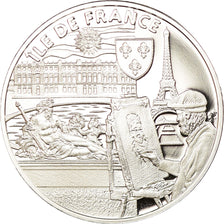 Frankrijk, Medaille, Nos Région, Ile de France, FDC, Zilver