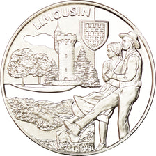 France, Medal, Nos Régions, Limousin, MS(65-70), Silver