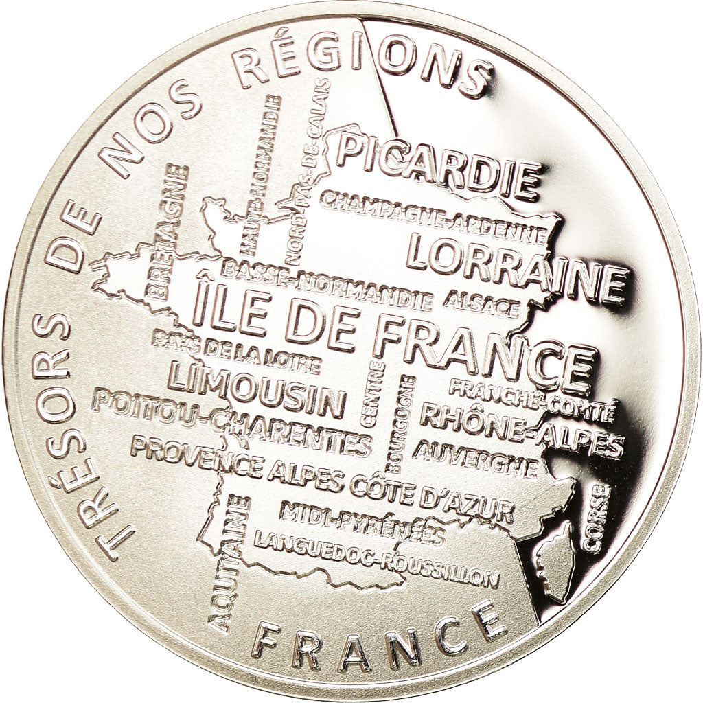 France, Medal, Nos Régions, Basse Normandie, MS(65-70), Silver