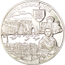 France, Medal, Nos Régions, Haute Normandie, MS(65-70), Silver