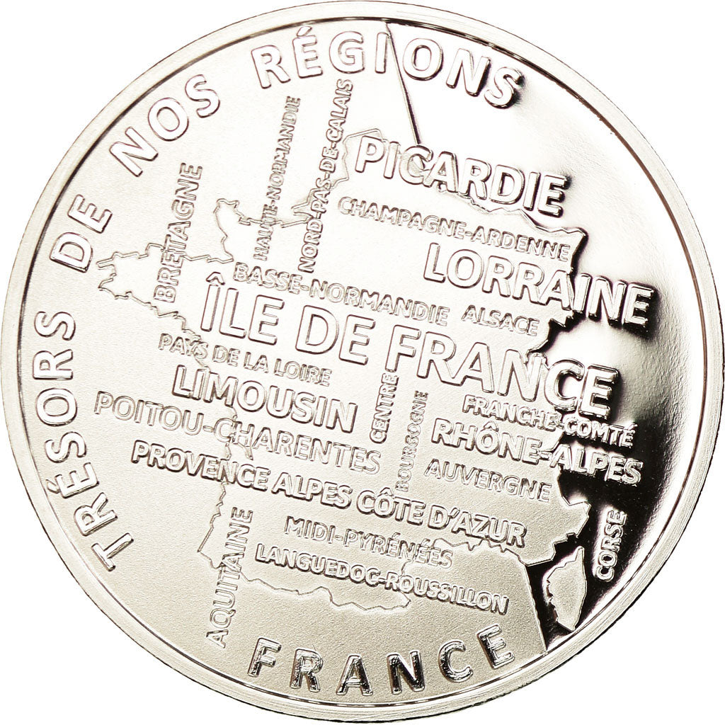 France, Medal, Nos Régions, Midi-Pyrénées, MS(65-70), Silver
