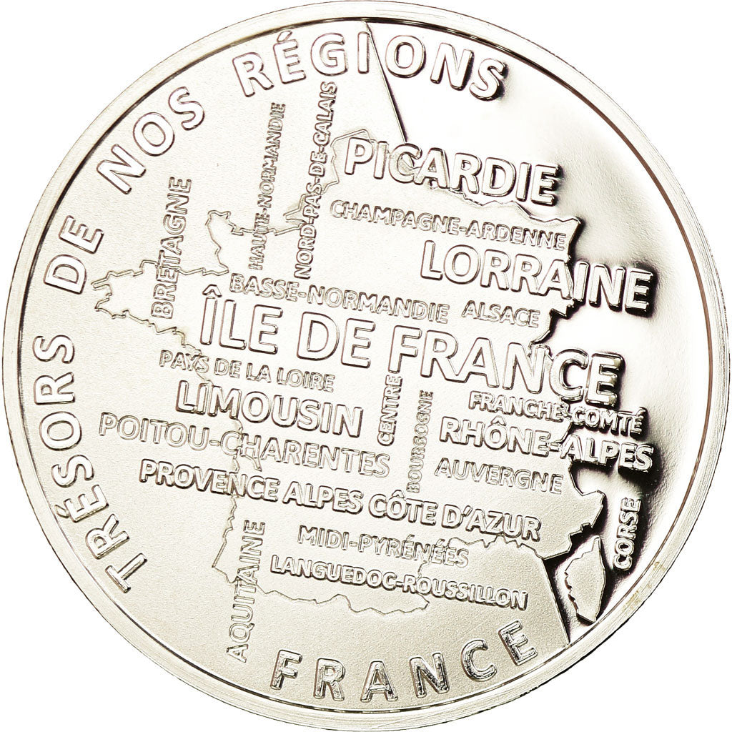 France, Medal, Nos Régions, Aquitaine, MS(65-70), Silver