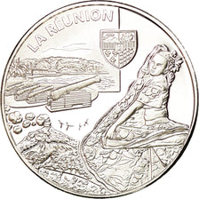 France, Medal, Nos Régions, La Réunion, MS(65-70), Silver