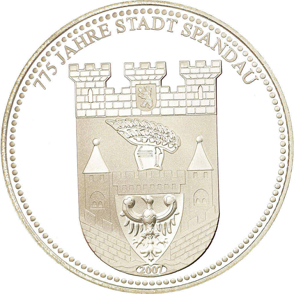 Germany, Medal, 775 Jahre Stadt Spandau, 2007, MS(65-70), Silver