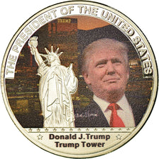 Estados Unidos de América, medalla, Les Présidents des Etats-Unis, Trump