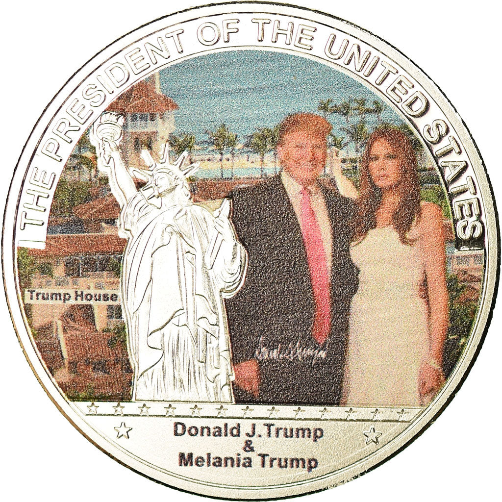 Estados Unidos de América, medalla, Les Présidents des Etats-Unis, Donald