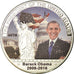 Estados Unidos de América, medalla, Les Présidents des Etats-Unis, Barack
