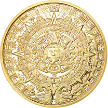Mexique, Médaille, The Prophecy of the Mayan Long-Count Calendar, 2012, FDC