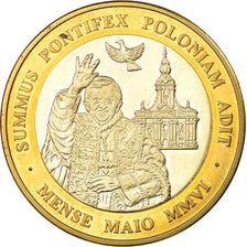 Vatican, Medal, Le Pape Benoit XVI, 2006, MS(65-70), Bi-Metallic