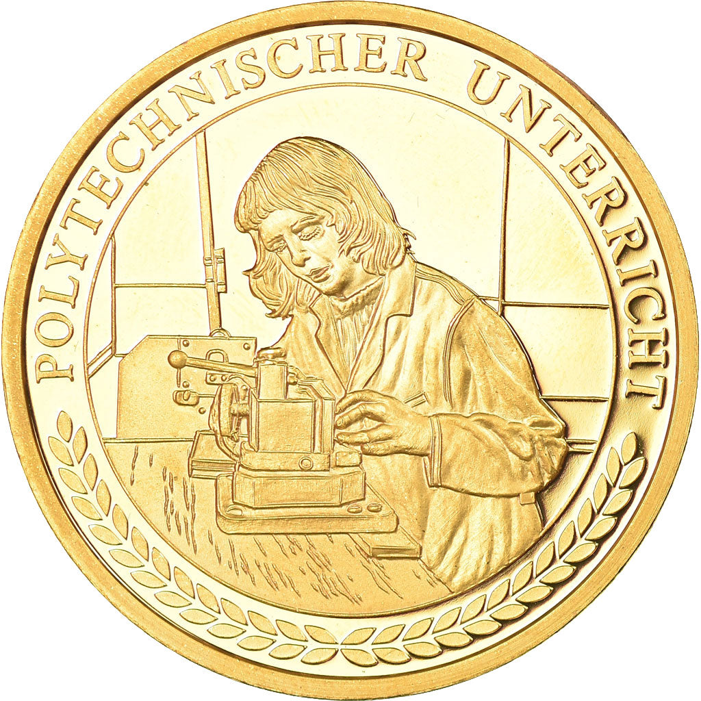 Niemcy, Medal, Polytechnischer Unterricht, DDR, MS(65-70), Stop miedzi