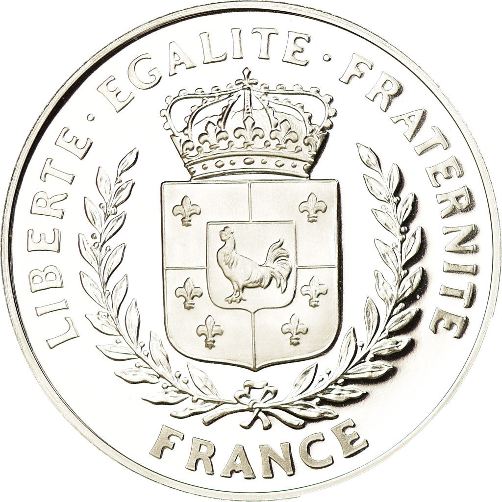 France, Medal, Anniversaire du Débarquement de Normandie, MS(65-70), Silver