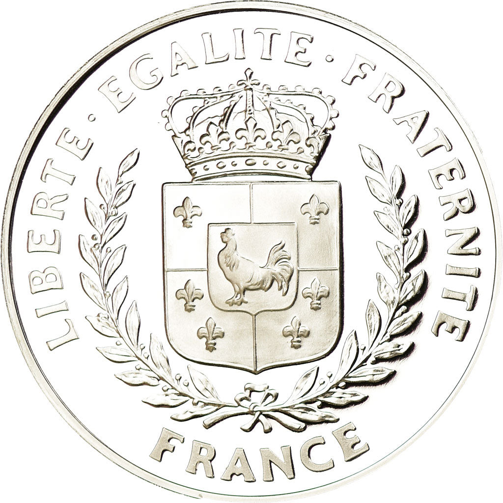 France, Medal, Anniversaire du Débarquement de Normandie, MS(65-70), Silver