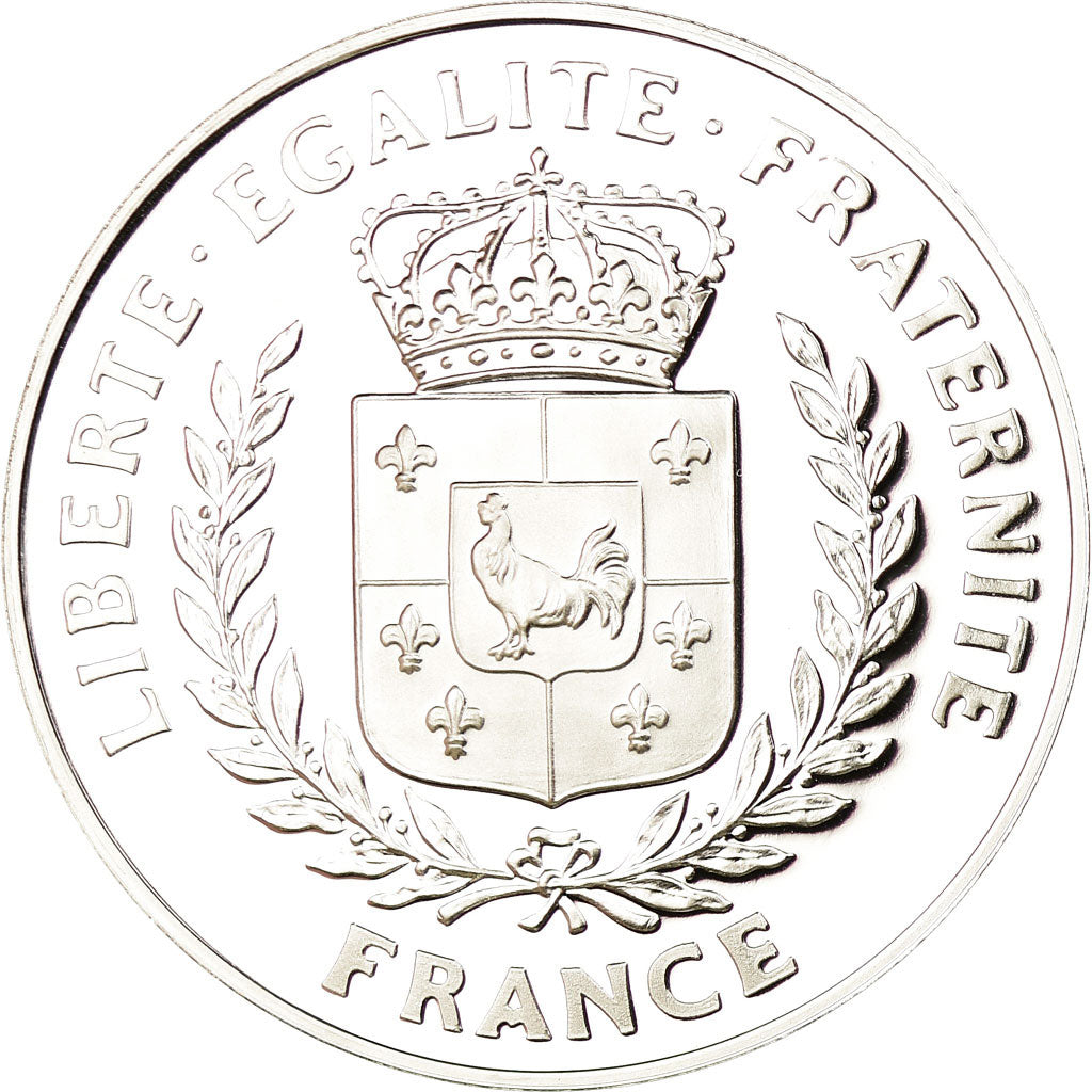 France, Medal, Anniversaire du Débarquement de Normandie, MS(65-70), Silver