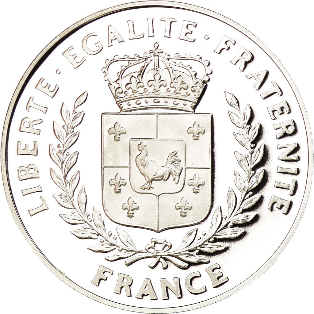 France, Medal, Anniversaire du Débarquement de Normandie, MS(65-70), Silver