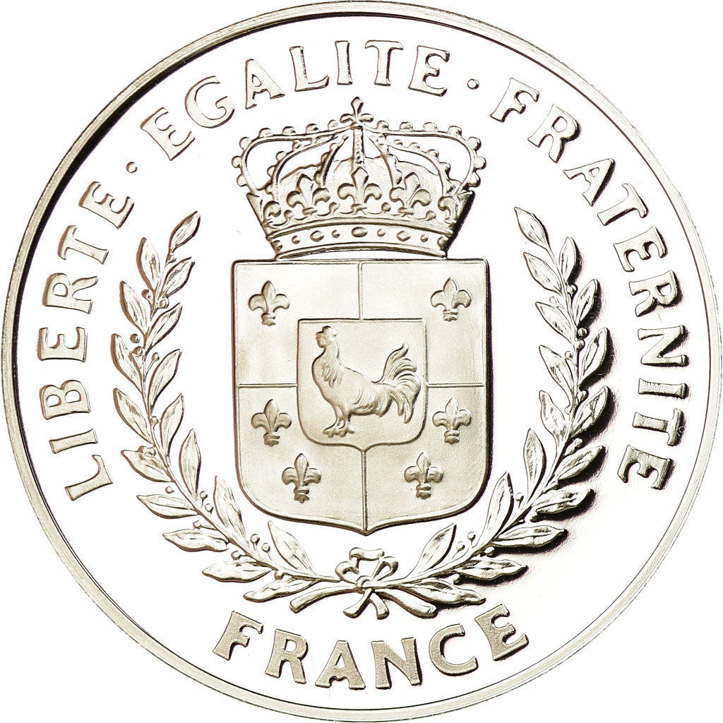 France, Medal, Anniversaire du Débarquement de Normandie, MS(65-70), Silver