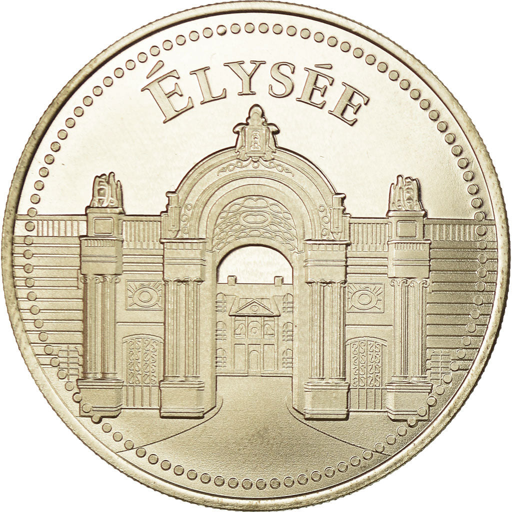 Francia, medalla, Les Présidents de la Vème République, 2012, FDC, Cobre -