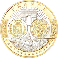 France, Medal, Europa, République Française, MS(65-70), Silver