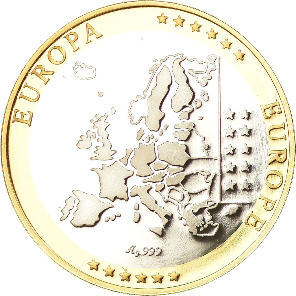 San Marino, Medaille, Euro, Europa, STGL, Silber