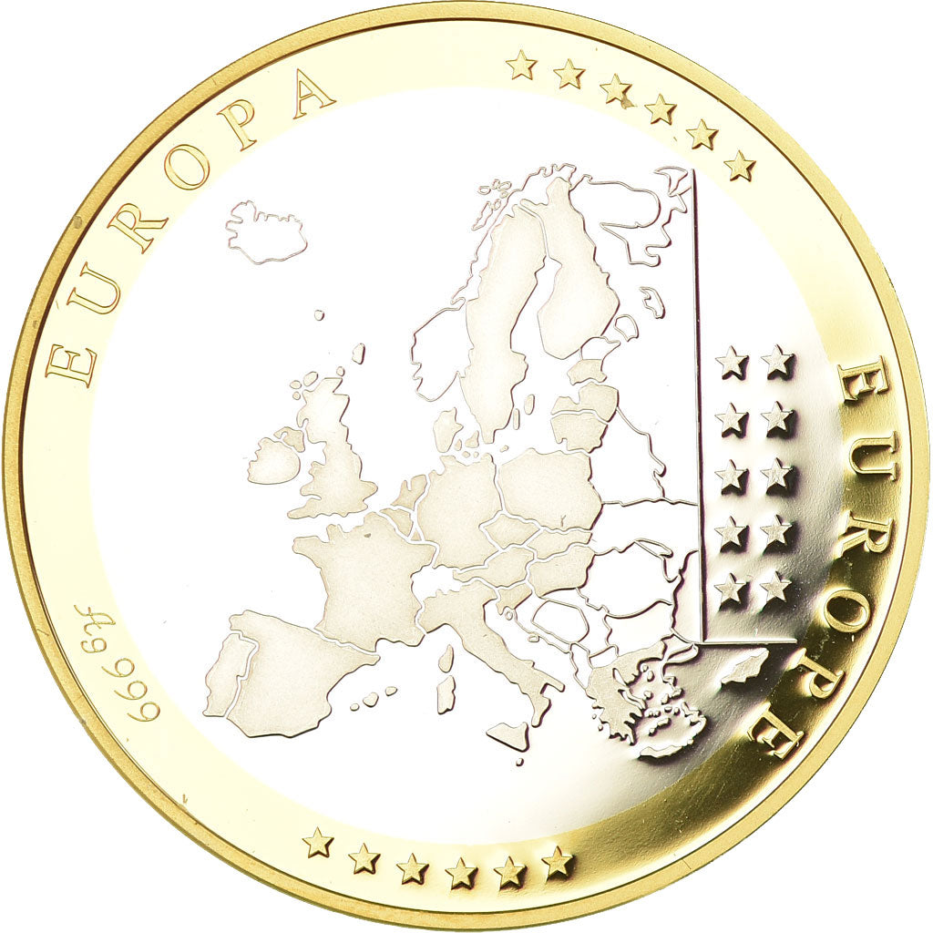 Vatican, Medal, L'Europe, Vatican, MS(65-70), Silver