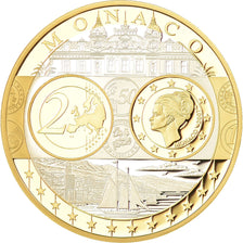 Mónaco, Medal, L'Europe, Monaco, MS(65-70), Prata