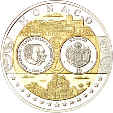 Monaco, Medal, L'Europe, Monaco, MS(65-70), Silver