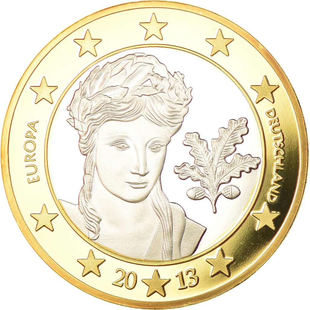 Germany, Medal, Europe, 5 Euro Essai, 2013, MS(65-70), Bi-Metallic