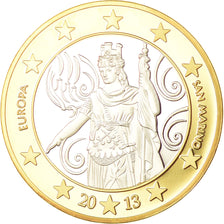 San Marino, Médaille, Europe, 5 Euro Essai, 2013, FDC, Bi-Metallic