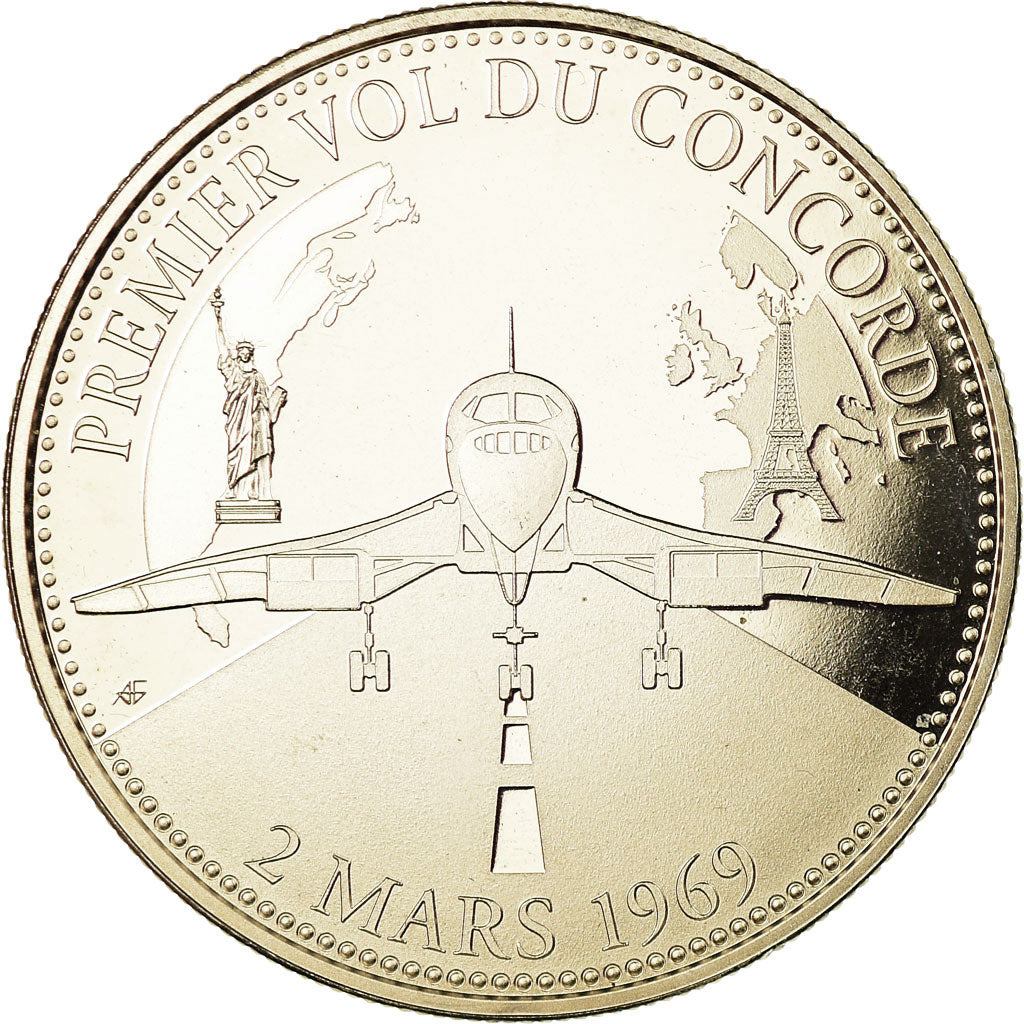 Francia, medalla, Les événements forts de votre vie, Premier vol du Concorde
