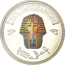 Égypte, Médaille, Trésors d'Egypte, Toutankhamon, FDC, Copper-nickel