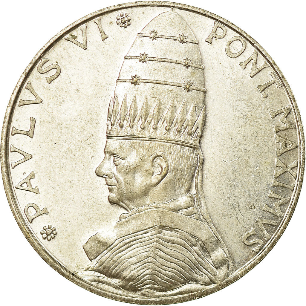 Vatican, Medal, Michelangelo, La Pieta, Paulus VI, MS(60-62), Silvered bronze