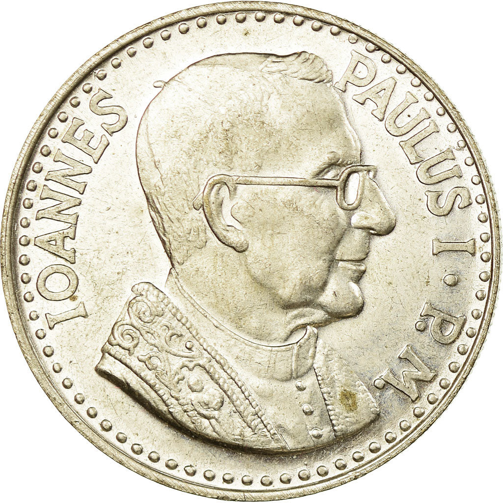 Vatican, Medal, Michelangelo, La Pieta, Jean-Paul Ier, MS(60-62), Silvered