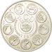 Francja, Medal, Ecu Europa, Europe Assise, 1981, Rodier, MS(65-70), Srebro