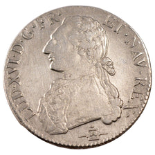 FRANCE, Écu aux branches d'olivier, ECU, 1785, Rouen, KM #564.3, VF(30-35), ...